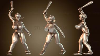 3D модель Грудная самка бокоблина (STL)