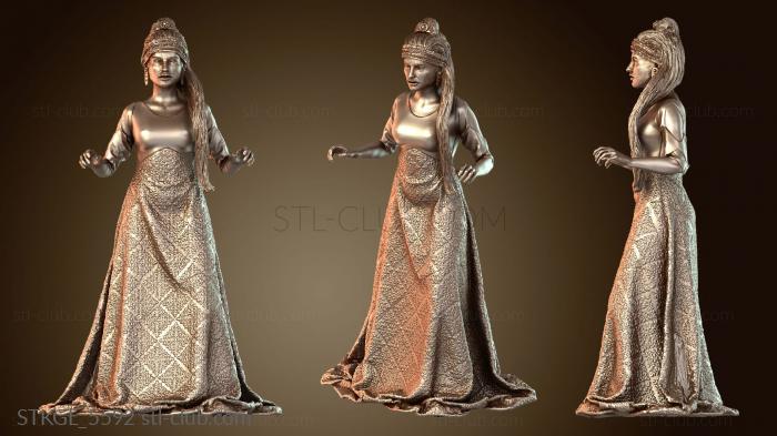 Статуэтки девушки Невеста Беллуччи и готика для диорамы «Дракула»