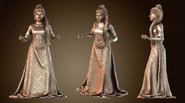 3D модель Невеста Беллуччи и готика для диорамы «Дракула» (STL)