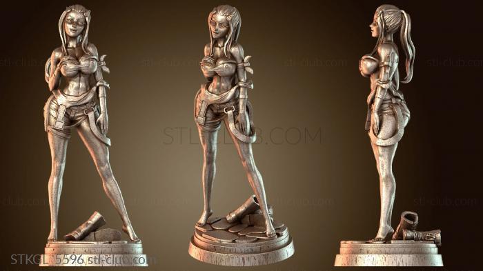 Статуэтки девушки Бригитта