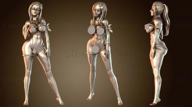 3D модель Бригитта Overwatch NSFW (STL)