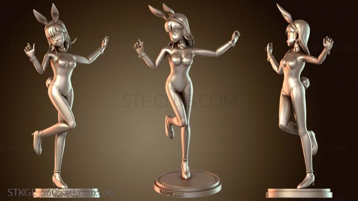 Статуэтки девушки Бульма Драконий Жемчуг Кролик