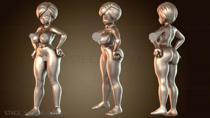 Статуэтки девушки Бульма Толстая