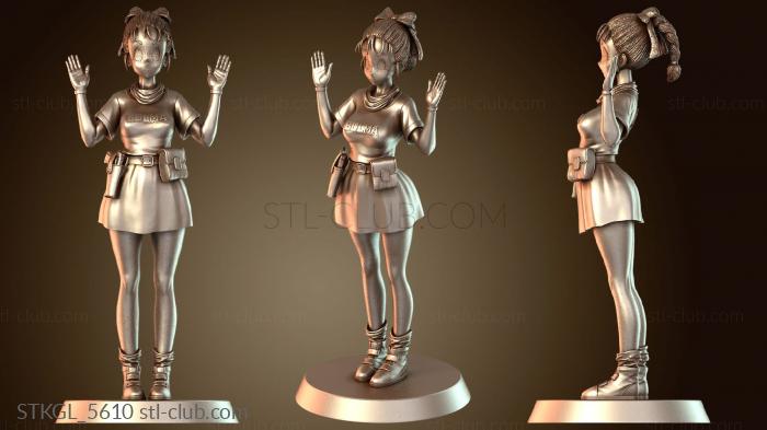 Статуэтки девушки Бульма Захен