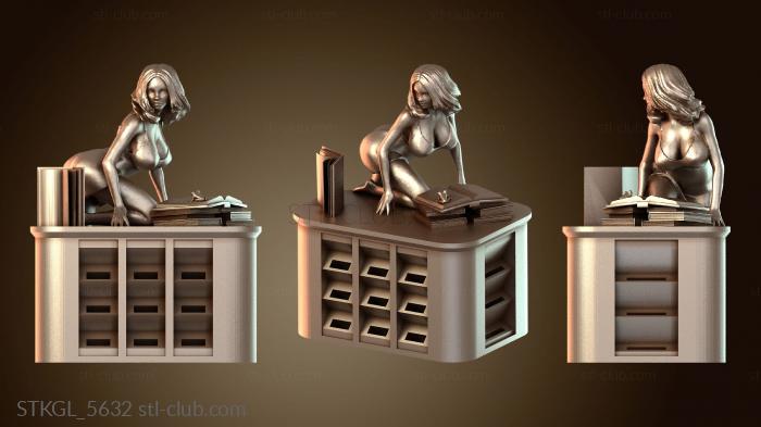 Статуэтки девушки Бюро Femme Minimal