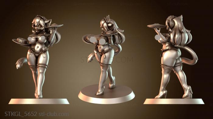 Кошка-горничная А