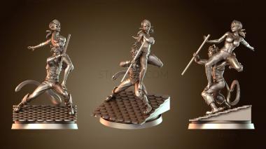 3D модель Кот Нуар Дэринг (STL)
