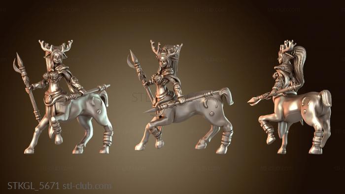 Статуэтки девушки Цервитаур смелый