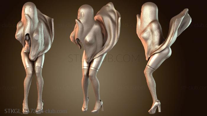 Статуэтки девушки Чагарин Сексуальный Призрак Фигурка