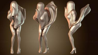 3D модель Чагарин Сексуальный Призрак Фигурка (STL)