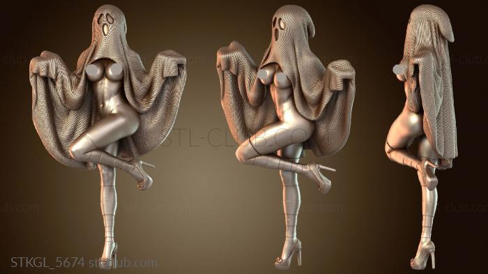 Статуэтки девушки Чагарин Сексуальный Призрак Дух