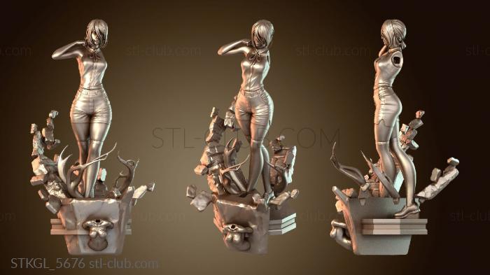 Статуэтки девушки Бензопила Резе Ребел