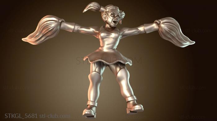 Статуэтки девушки Лидер группы поддержки Лайвли