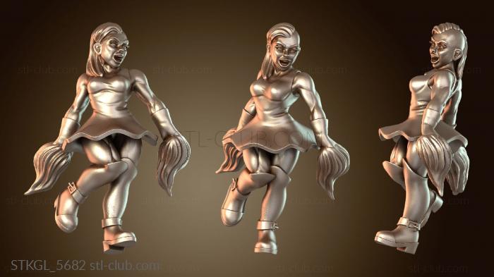 Статуэтки девушки Лидер группы поддержки Нобл