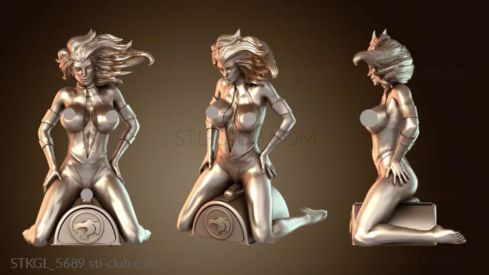 Статуэтки девушки Фантазия с вибратором Cheetara