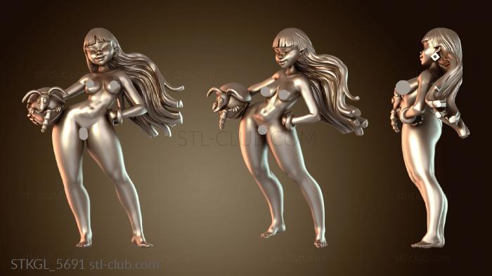 Статуэтки девушки Чел Нюд