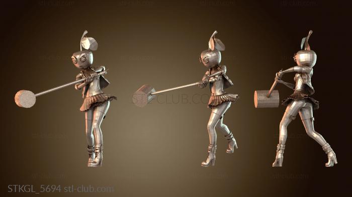 Статуэтки девушки Вишня