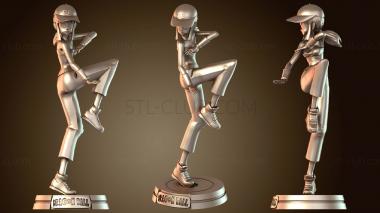 3D модель Чичи из Dragon Ball (STL)