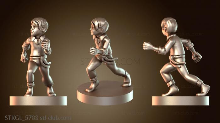 Ребенок Мужской Бег