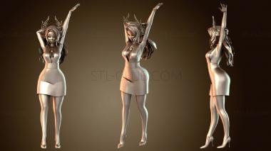 3D модель Платье на день рождения Chu Chi (STL)