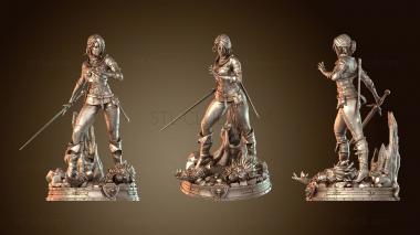 3D модель Цири (STL)