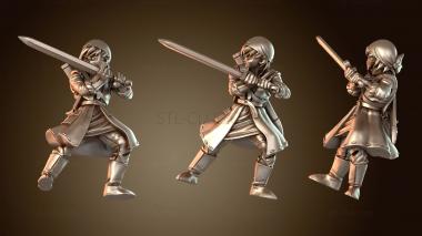 3D модель Классическая рысь (STL)