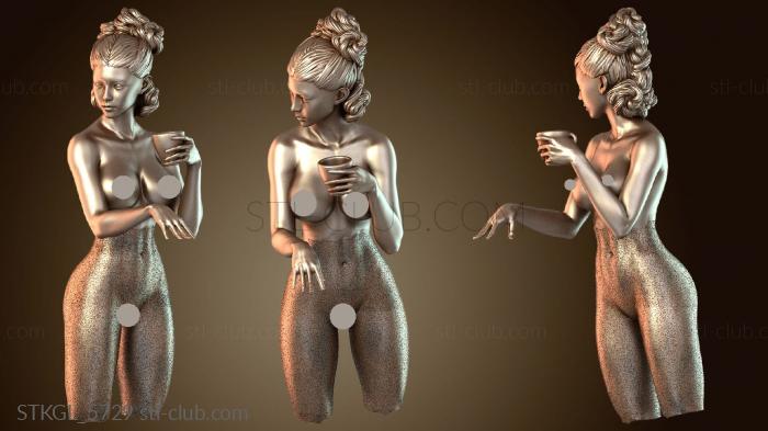 Статуэтки девушки Классическая женщина-визионер