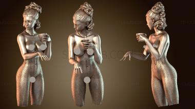 3D модель Классическая женщина-визионер (STL)