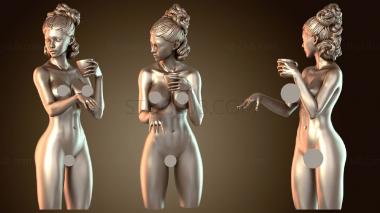 3D модель Классический женский бархат (STL)