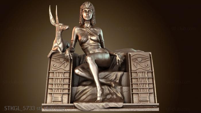 Статуэтки девушки Клеопатра DL версия