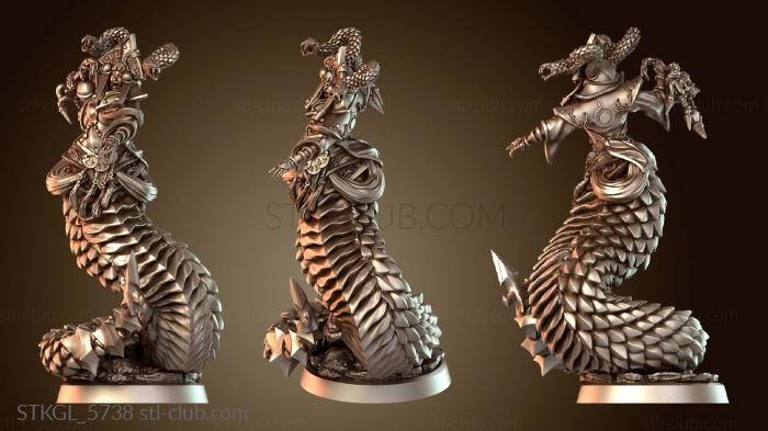 Статуэтки девушки Сияющая сирена Спиральная песня