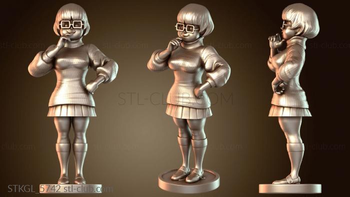 Статуэтки девушки Комбо Скуби-Ду Банда Велма