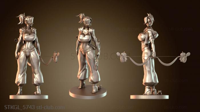 Статуэтки девушки Комиссия