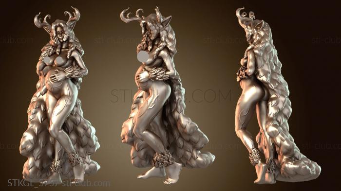 Статуэтки девушки Культ Плодородия Прародительница Рассвет Обнаженная