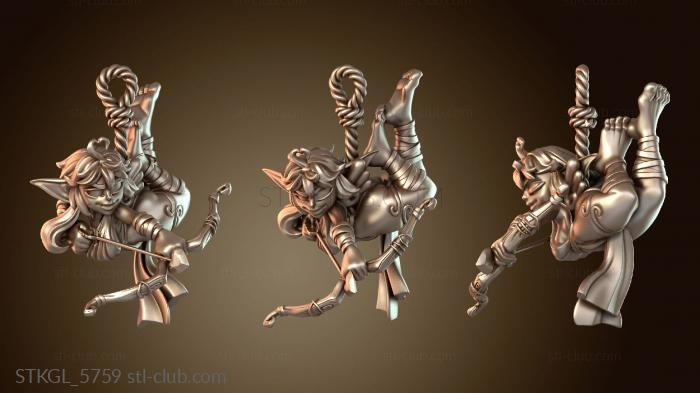 Статуэтки девушки Веревка Купидона