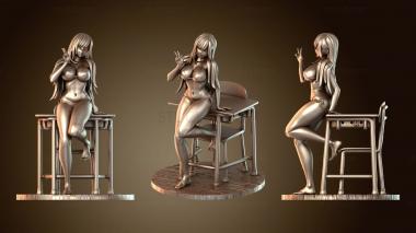 3D модель Симпатичная Pop Crush Марин Китагава в бикини и NSFW (STL)