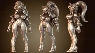 3D модель Киберпанк Danger Girls Джемина Мисато (STL)
