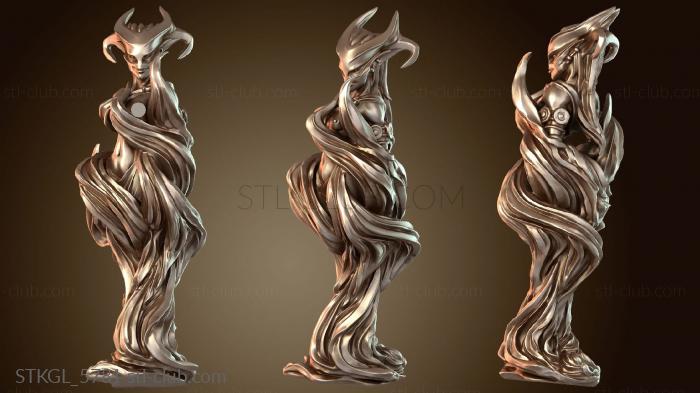 Статуэтки девушки Daem Work Summoning