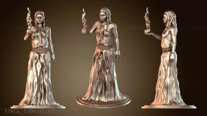 Статуэтки девушки Дейенерис Таргариен