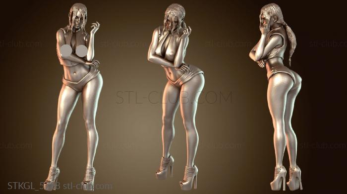 Статуэтки девушки Танцовщица Женщина Элегантная