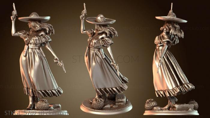 Статуэтки девушки Даниэла Лайвли