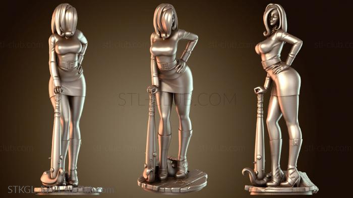 Статуэтки девушки Дафна Пластик