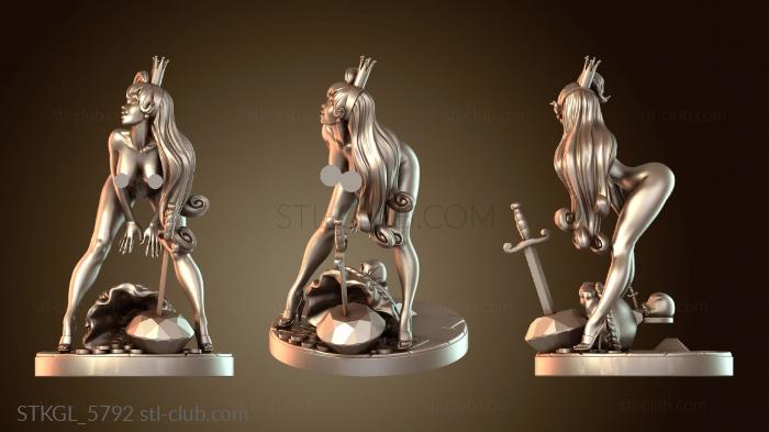 Статуэтки девушки Дафна Вибрант