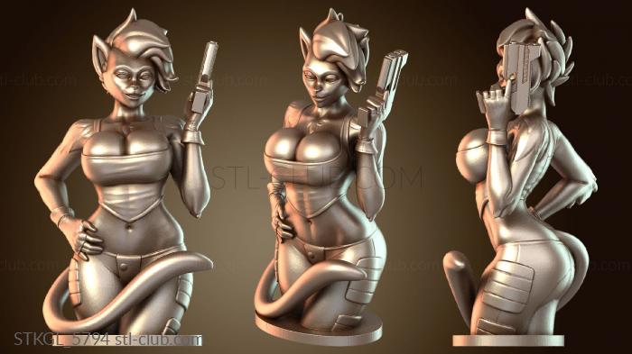 Статуэтки девушки Дарси