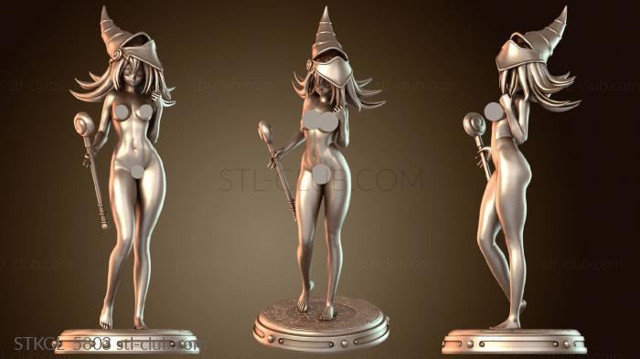 Статуэтки девушки Зачарование Темной Волшебницы