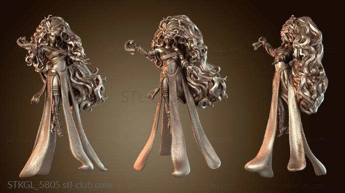 Статуэтки девушки Королева-ведьма Тьмы Сулепхеш