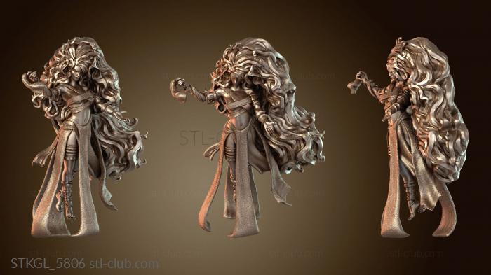 Статуэтки девушки Королева-ведьма Тьмы Сулепеш Свирепая