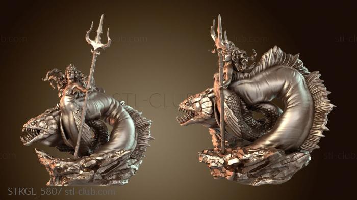 Статуэтки девушки Королева мурены Deep Waters