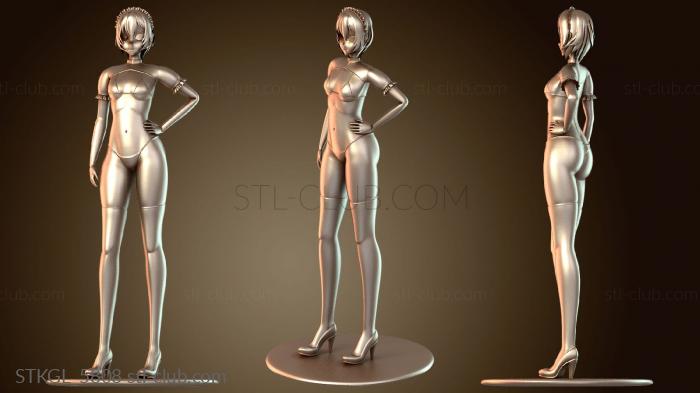 Статуэтки девушки Неисправная горничная