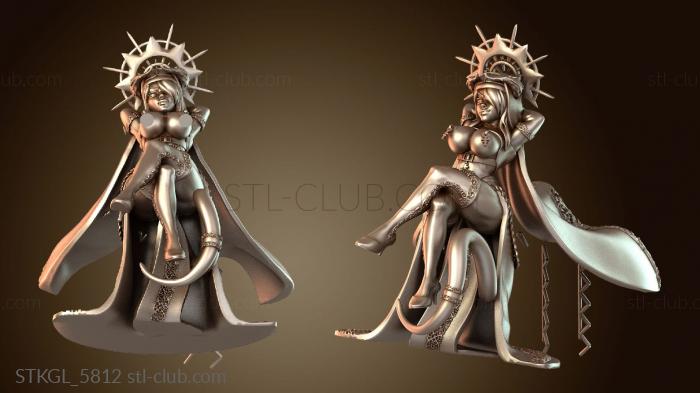 Статуэтки девушки Демон Монахиня Джиггли